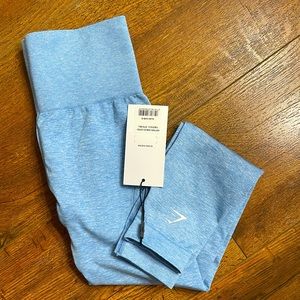 Gymshark powder blue adapt marl leggings